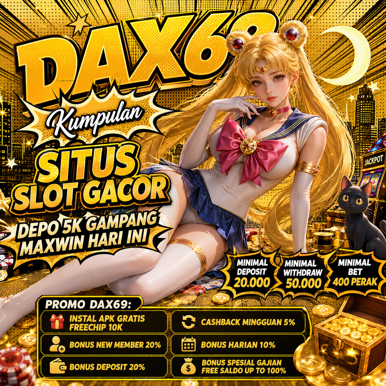DAX69: Kumpulan Situs Slot Gacor Depo 5k Gampang Maxwin Hari Ini
