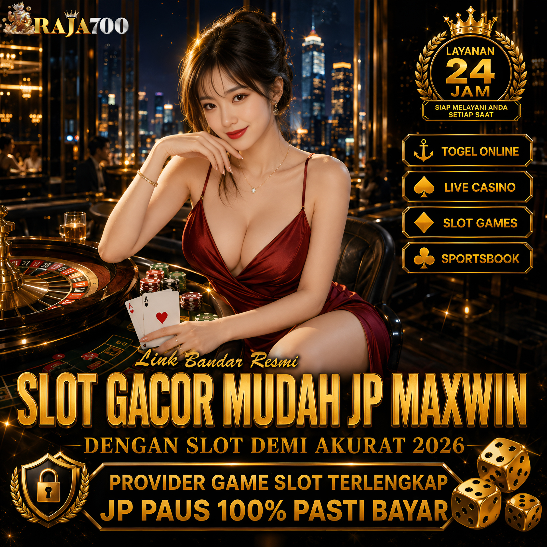 RAJA700: Bandar Slot Gacor Mudah JP dengan Demo Slot Akurat 2026 by Hey siriusly