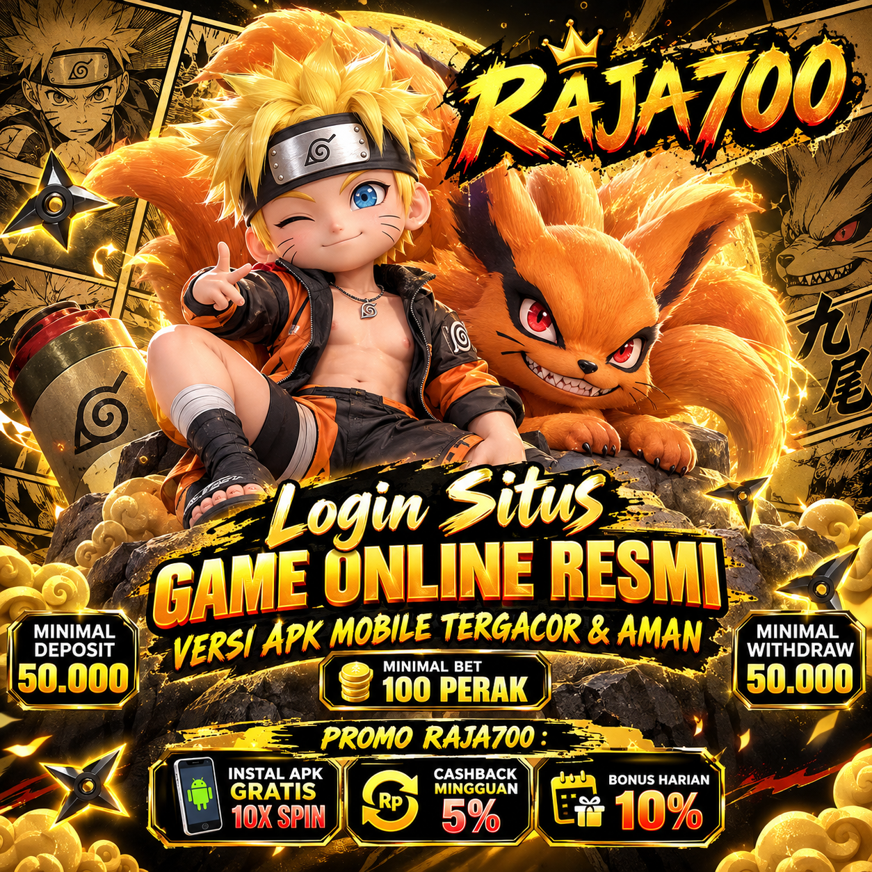RAJA700: Login Situs Game Online Resmi Versi APK Mobile Tergacor & Aman